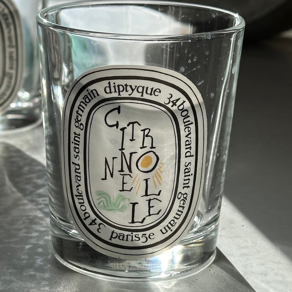 Empty Dyptique Candle Citronelle